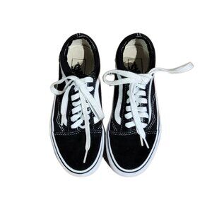 Vans Old Skool Sneaker, Canvas - Black/True White